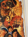THE GOONIES Cast Signed 11x17 Poster Richard Donner Jeff Cohen Robert Davi COA
