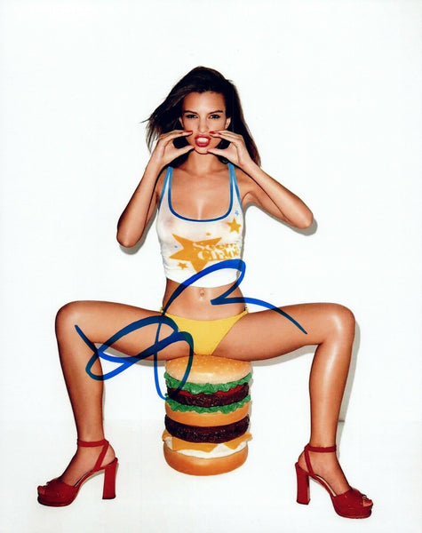 Emily Ratajkowski Signed Autographed 8x10 Photo Hot Sexy Model COA VD