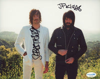 Death from Above 1979 Band Signed Autograph 8x10 Photo Sebastien Jesse ACOA COA