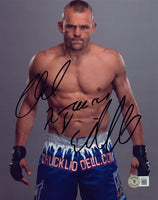 Chuck Liddell Signed Autographed 8x10 Photo UFC MMA The Iceman Beckett COA