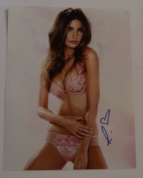 Lily Aldridge Signed Autographed 11x14 Photo SI Swimsuit Model Hot Sexy COA VD