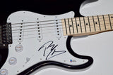 Post Malone Signed Autographed Electric Guitar Hollywood's Bleeding Beckett COA
