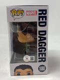 Aramis Knight Signed Funko Pop Ms. Marvel Red Dagger #1080 Autograph Beckett COA