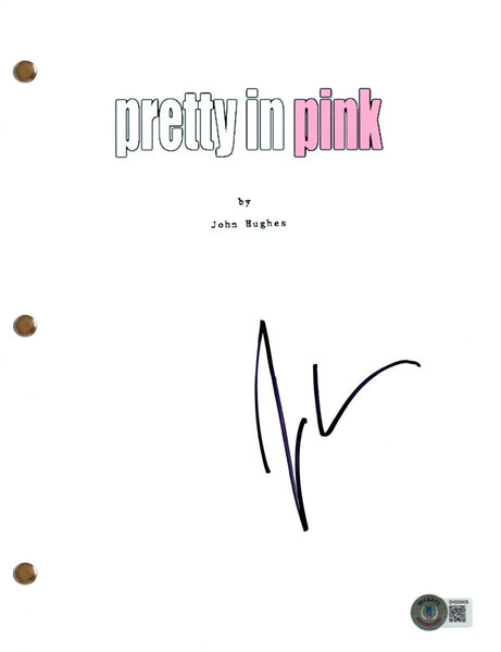 Jon Cryer Signed Autographed Pretty In Pink Movie Script Screenplay Beckett COA