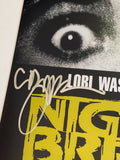 Clive Barker Signed Autographed Nightbreed 11x17 Movie Poster Photo Beckett COA