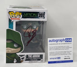Stephen Amell Signed Autograph Arrow Funko Pop The Arrow #207 ACOA COA