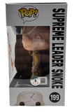Andy Serkis Signed Funko Pop Star Wars Supreme Leader Snoke Autograph BAS COA