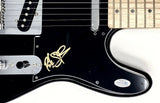 Rick Savage Signed Autographed Electric Guitar Def Leppard ACOA COA