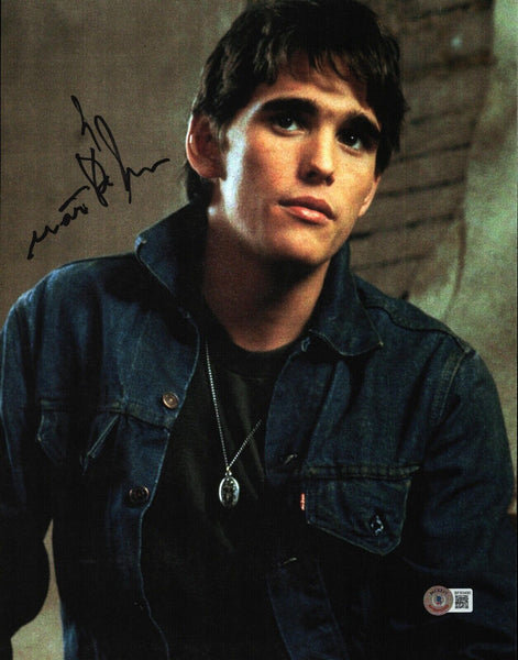 Matt Dillon Signed Autographed 11x14 Photo The Outsiders Beckett COA