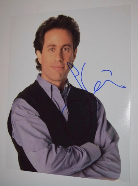 Jerry Seinfeld Signed Autographed 11x14 Photo SEINFELD COA VD