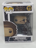 Nathalie Emmanuel Signed Missandei Game of Thrones Funko Pop Figure Beckett COA