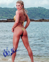 Kelly Collins Signed Autographed 8x10 Photo Model COA
