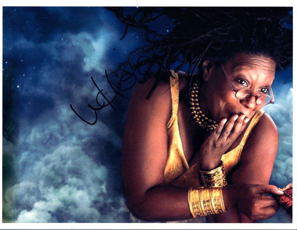 Whoopi Goldberg Signed Autographed 8x10 Photo Lion King Sister Act COA VD