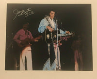 James Burton Elvis Signed Autograph 11x14 Photo Elvis Presley TCB Guitarist COA