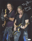 Sergio Vallin & Juan Calleros Signed Autographed 11x14 Photo Mana Band ACOA COA