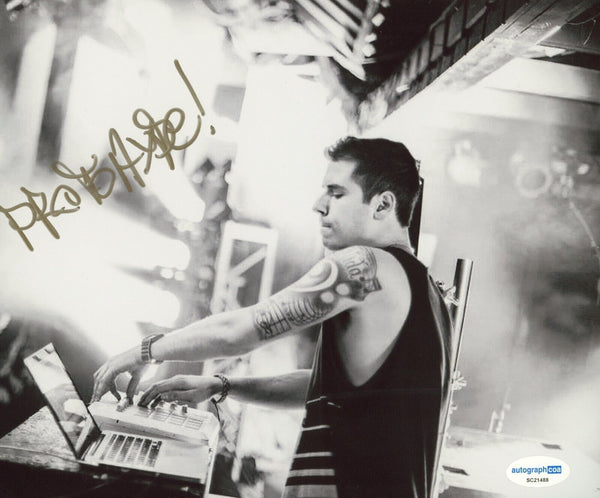 Protohype Max Hype Signed Autograph 8x10 Photo EDM DJ Producer Dubstep Bass ACOA