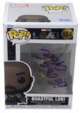 DeObia Oparei Signed Funko Pop Marvel Loki #984 Boastful Loki Autograph BAS COA