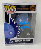 Guillermo Del Toro Signed Autograph Pinnochio Wood Sprite Funko Pop Beckett COA