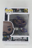 DeObia Oparei Signed Funko Pop Marvel Loki #984 Boastful Loki Autograph BAS COA