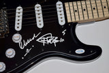 Cheech Marin & Tommy Chong Signed Autograph Electric Guitar Up In Smoke ACOA COA