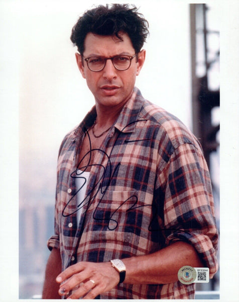 Jeff Goldblum Signed Autographed 8x10 Photo Independence Day Beckett COA