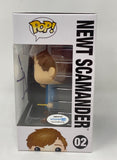 Eddie Redmayne Signed Funko Pop Fantastic Beasts Newt Scamander Autograph ACOA