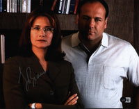 Lorraine Bracco Signed Autographed 11x14 Photo The Sopranos Dr Melfi Beckett COA