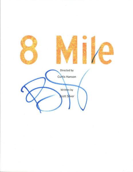 Brian Grazer Signed Autographed 8 MILE Movie Script Film Director COA