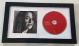 Sara Bareilles Signed Autographed Amidst The Chaos Framed CD Cover Display COA