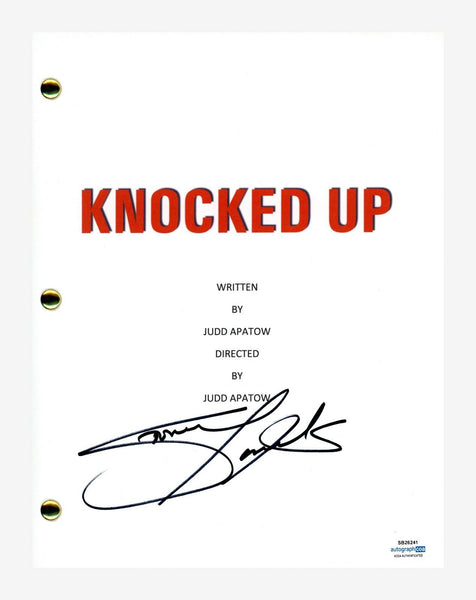 Stormy Daniels Signed Autographed Knocked Up Movie Script Screenplay ACOA COA