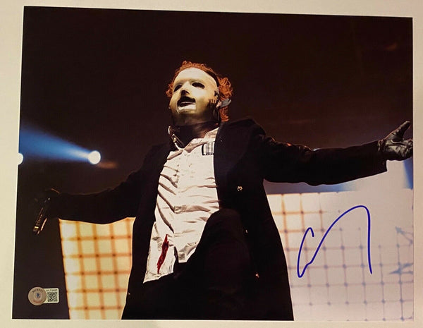 Corey Taylor Signed Autograph 11x14 Photo Slipknot Stone Sour Proof Beckett COA
