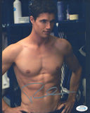 Robbie Amell Signed Autograph 8x10 Photo The Flash Shirtless Actor ACOA COA