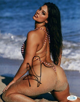 Ashley Graham Signed Autographed 8x10 Photo SI Swimsuit Sexy Model ACOA COA