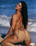 Ashley Graham Signed Autographed 8x10 Photo SI Swimsuit Sexy Model ACOA COA