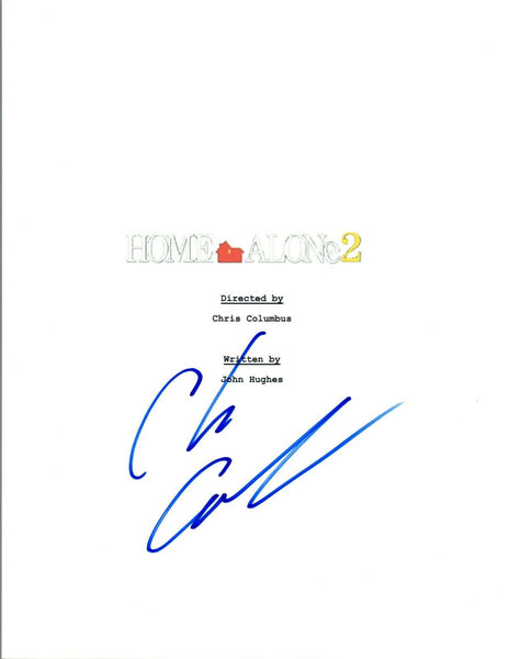 Chris Columbus Signed Autographed HOME ALONE 2 Movie Script COA VD