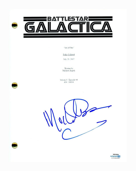 Michael Trucco Signed Autograph Battlestar Galactica Six of One Script ACOA COA