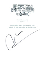 Win Morisaki Signed Autographed READY PLAYER ONE Movie Script Screenplay COA