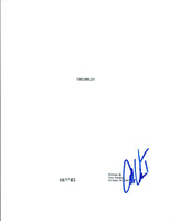 Alex Vincent Signed Autographed CHILD'S PLAY Chucky Full Movie Script COA