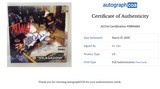 Dr. Dre Signed Autograph N.W.A. Efil4zaggin Vinyl Record Album NWA ACOA COA
