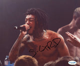 Scarlxrd Signed Autograph 8x10 Photo Hip Hop Rapper Scarlord Trap Metal ACOA COA