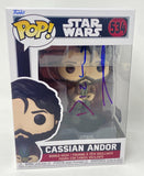 Diego Luna Signed Star Wars Cassian Andor Funko Pop #534 Autograph Beckett COA