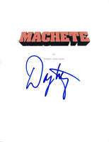 Danny Trejo Signed Autographed MACHETE Full Movie Script COA