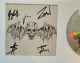 Avenged Sevenfold Signed Autograph Life Is But A Dream CD Framed Full Band COA