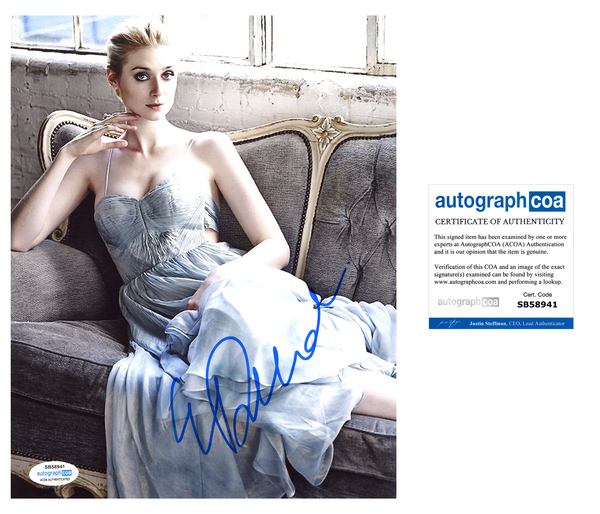 Elizabeth Debicki Signed Autograph 8x10 Photo Guardians of The Galaxy ACOA COA