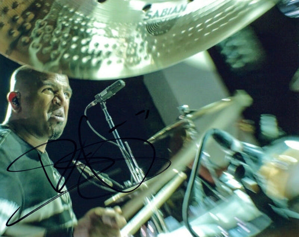Erik Eldenius Signed Autographed 8x10 Photo BILLY IDOL's Drummer COA