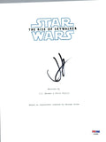JJ Abrams Signed Star Wars THE RISE OF SKYWALKER Movie Script Cover PSA/DNA COA