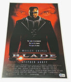 Stephen Dorff Signed Autographed Blade Movie Poster 12x18 Beckett BAS COA