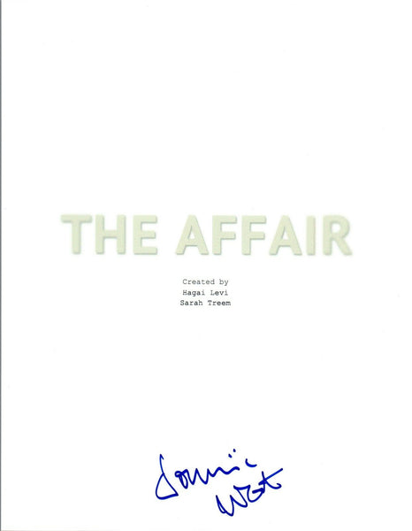 Dominic West Signed Autographed THE AFFAIR Pilot Episode Script COA VD