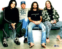 Danny Carey & Justin Chancellor Signed Autograph 8x10 Photo TOOL Beckett BAS COA