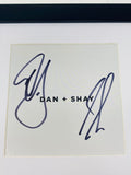 Dan + Shay Signed Autographed Self Titled Framed Matted CD Display Beckett COA